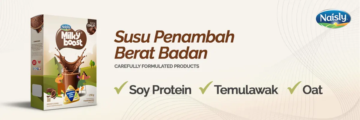 Naisly MilkyBoost - Susu Penambah Berat Badan